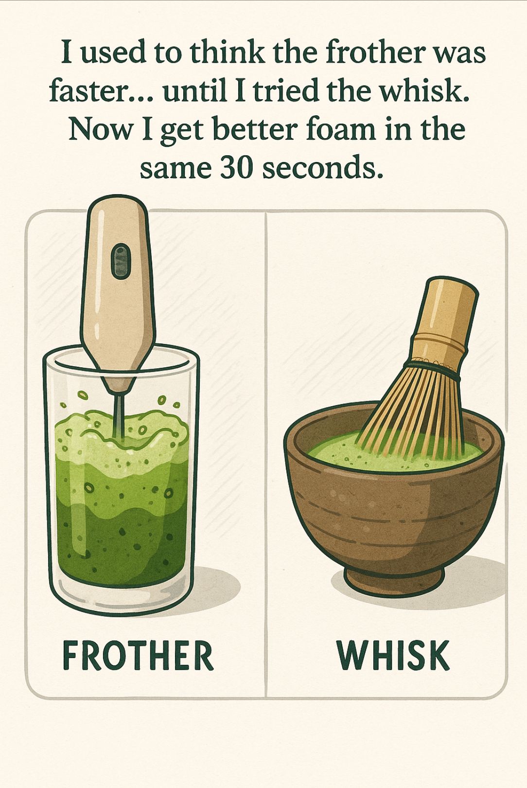 Whisk vs. Frother: The Clear Answer to Better Matcha Utensils