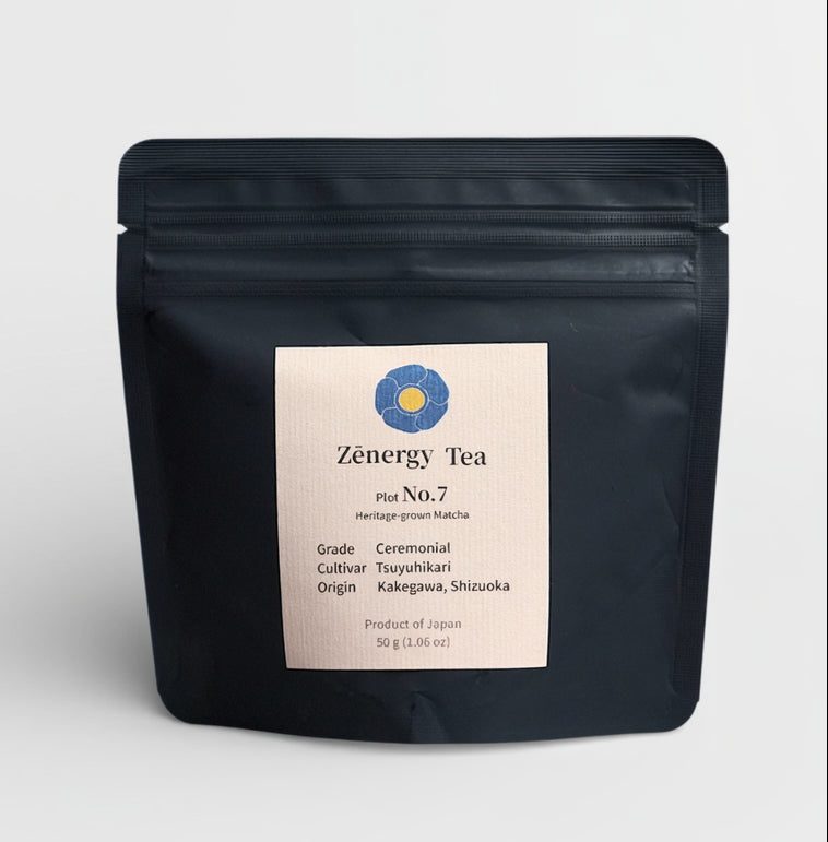 Plot No.7 Heritage-Grown Matcha Singel Cultivar Singel Origin | Zenergy Tea