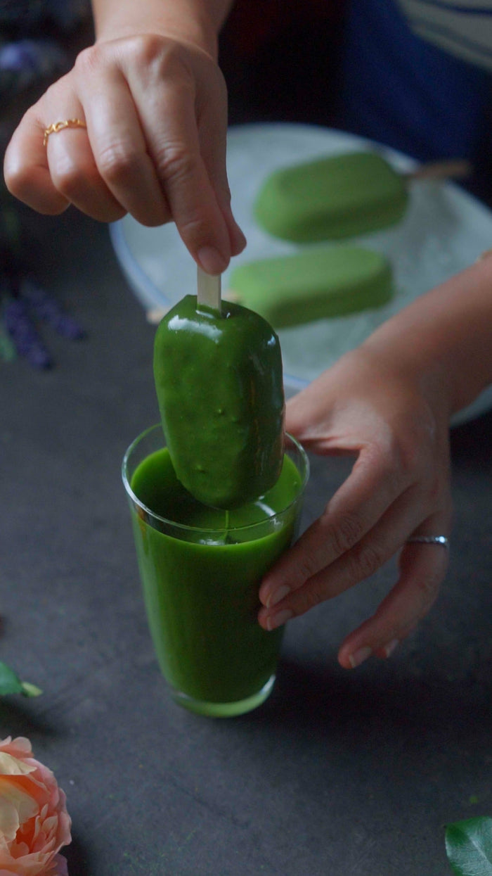 Matcha Chocolate Ice Cream Bar 